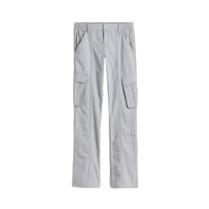 H&M Canvas Cargo trousers, light gray