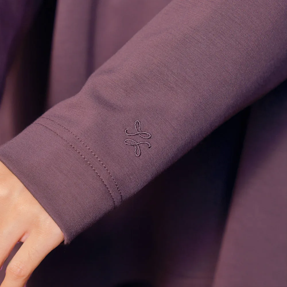 Oversized Sweatshirt - Plum